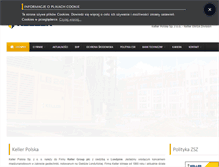 Tablet Screenshot of keller.com.pl